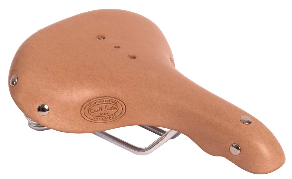 Amazon | Gusti Saddle Leather-Mark C. 自転車サドル レザーサドル